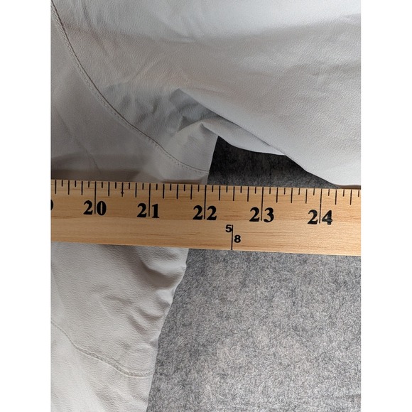 The North Face DryVent Rain Jacket Womens Light Gray Full Zip Hooded Shell LG - Picture 6 of 13